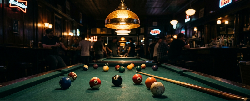 Pool game and game variants